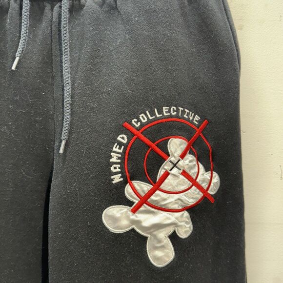 COPY - Named Collective Gamer 2.0 Sweatpants Joggers Size L Large Black - Picture 2 of 6